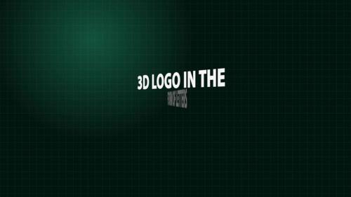 3D Logo and Title Reveale - 12660527