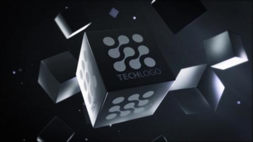 Business Cubes Logo Reveals - 12833105