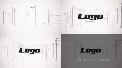 Construction Site Logo Reveal - 12260571