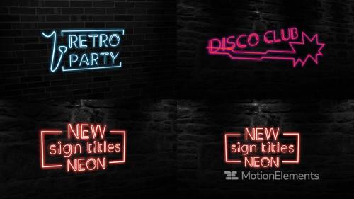 New Neon Sign Titles - 12677181