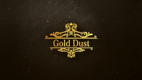 Gold Dust Logo Reveal - 14109696