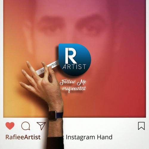 Magic Instagram Hand Logo Reveal - 13822741
