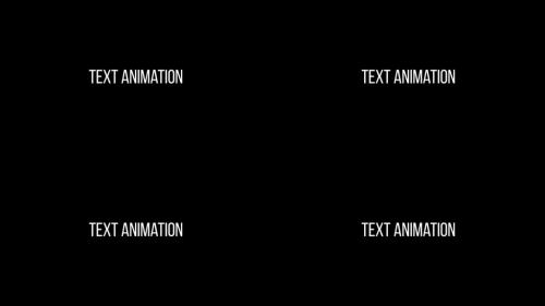 Text Animation Presets Pack - 13453837