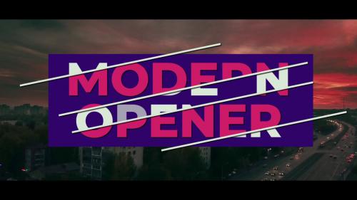 Modern Titles Opener - 13327711