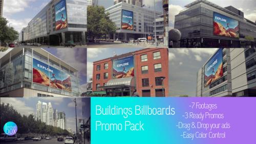 Billboards Buildings Mockup Promos - 13173815