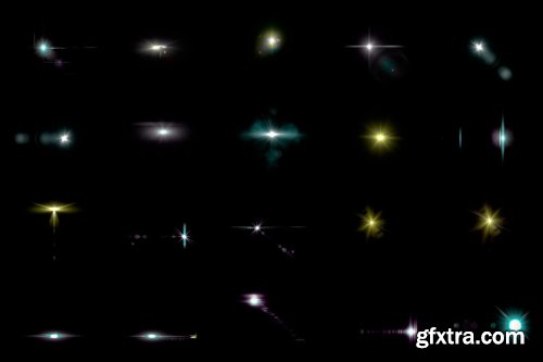 CreativeMarket - 100 Lens Effect Brushes for PS Vol 1 4443103