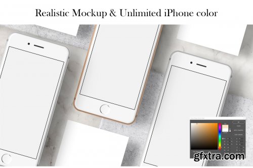 CreativeMarket - Phone Screen / UI / Instagram Mockup 4434578