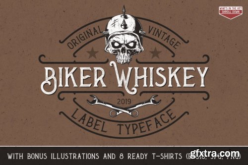 Whiskey Fonts Bundle