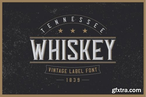 Whiskey Fonts Bundle