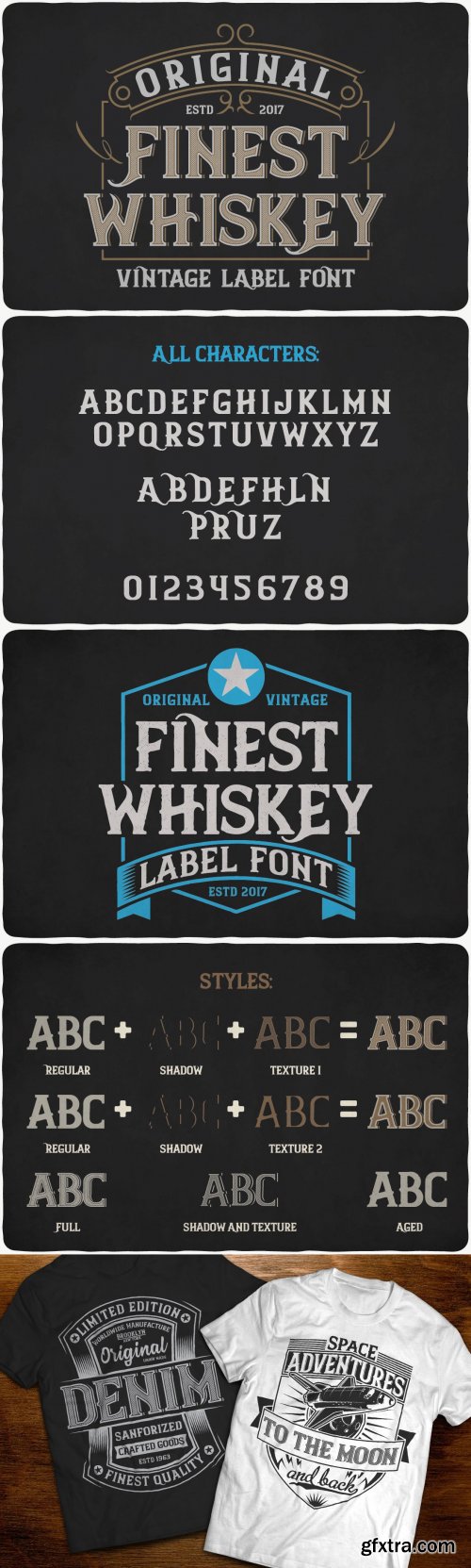 Whiskey Fonts Bundle
