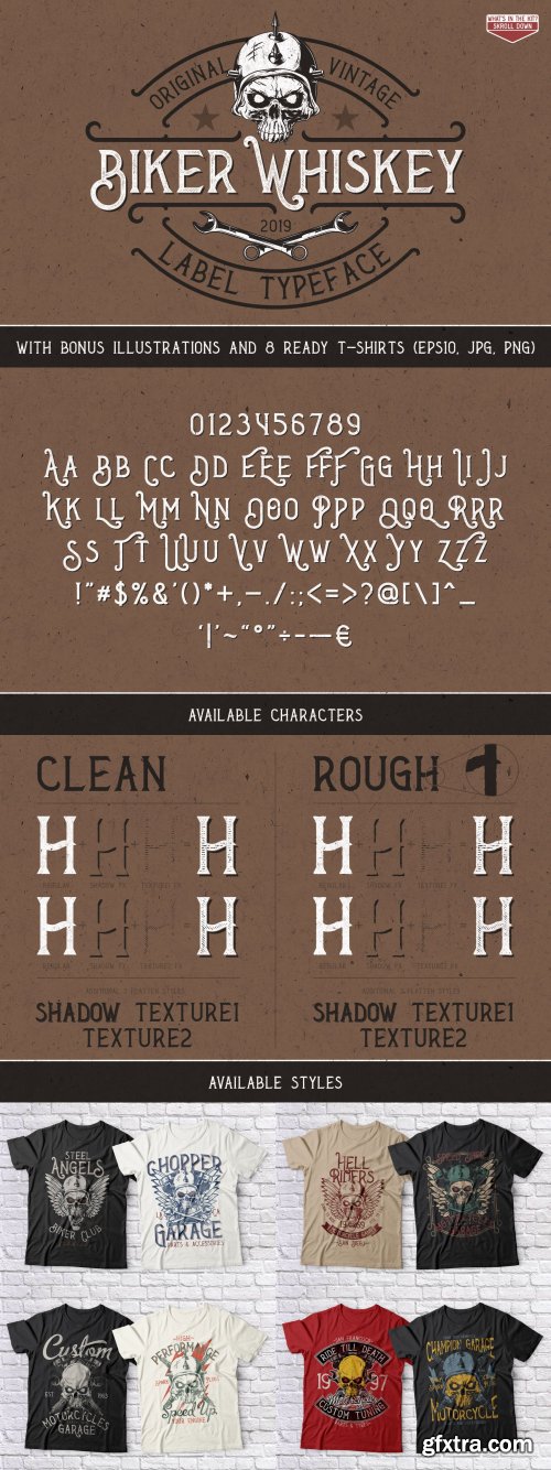 Whiskey Fonts Bundle