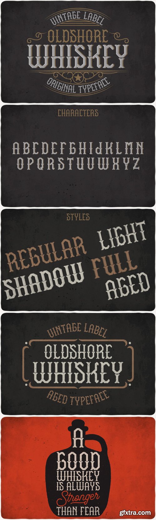 Whiskey Fonts Bundle