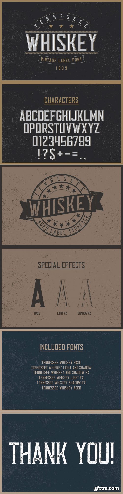 Whiskey Fonts Bundle