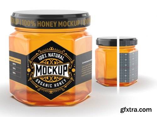 Honey Jar Mockup 324605354