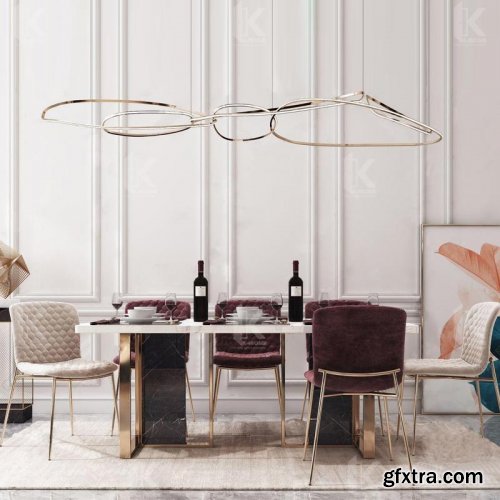 Dining Table Sets with Chairs 64