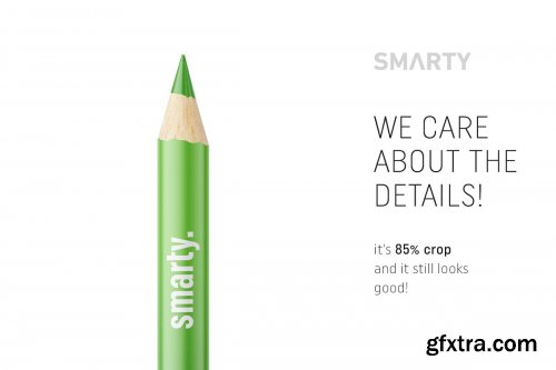CreativeMarket - Matt eye pencil mockup 4570032