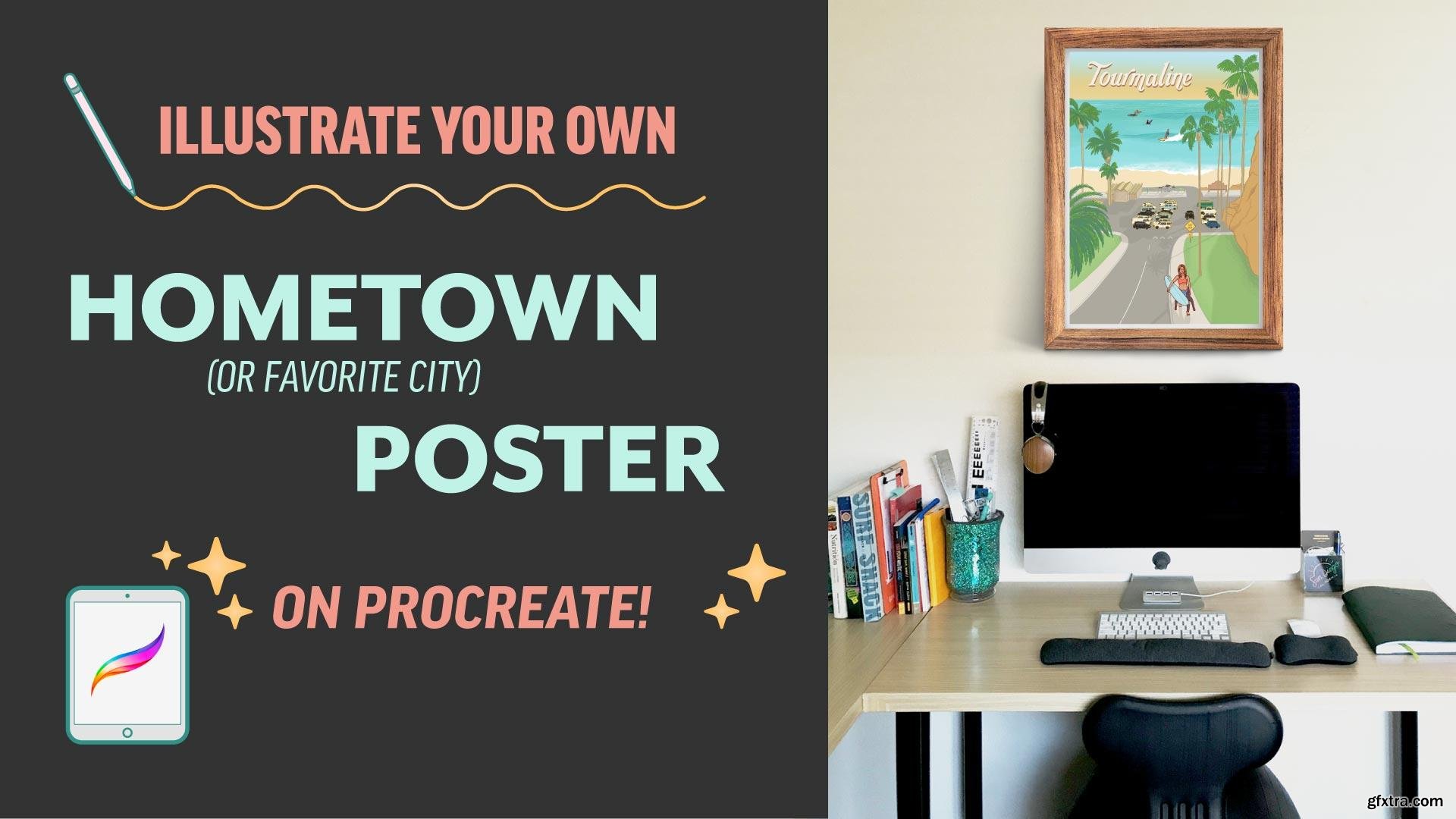 Illustrate Your Own Hometown (or Favorite City) Poster » GFxtra