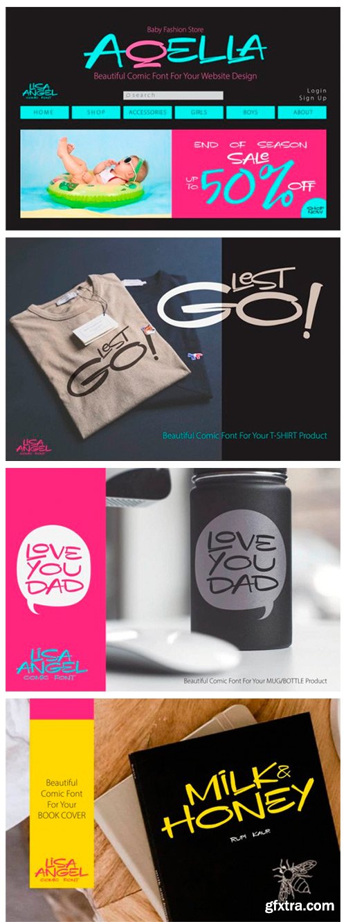 Lisa Angel Font Lisa Angel Font