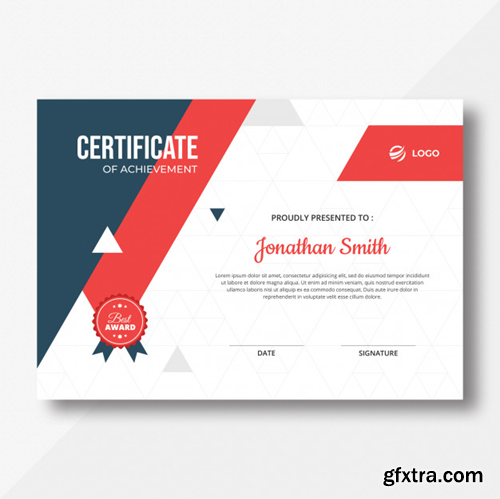 triangles-certificate_49729-143