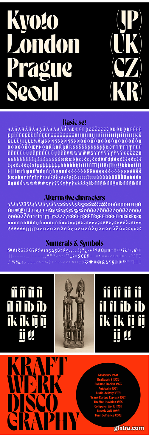 Eklektyk Font Family Eklektyk Font Family