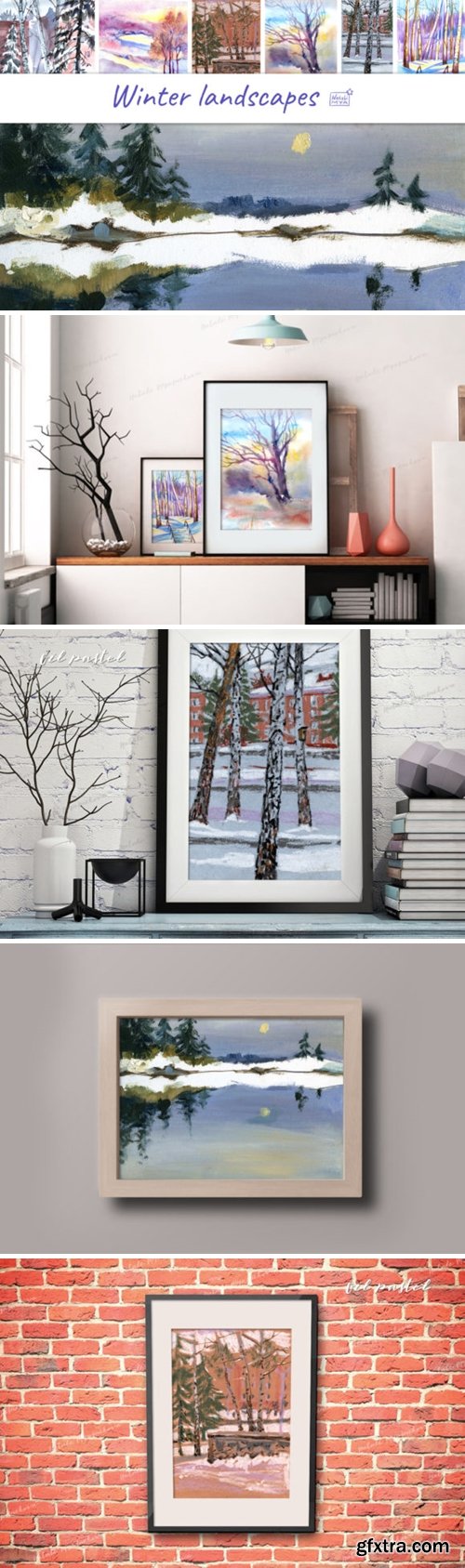 7 Digital Winter Landscapes 3039006