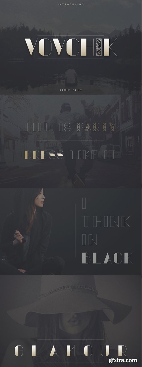 Vovchik Serfi Font Vovchik Serfi Font