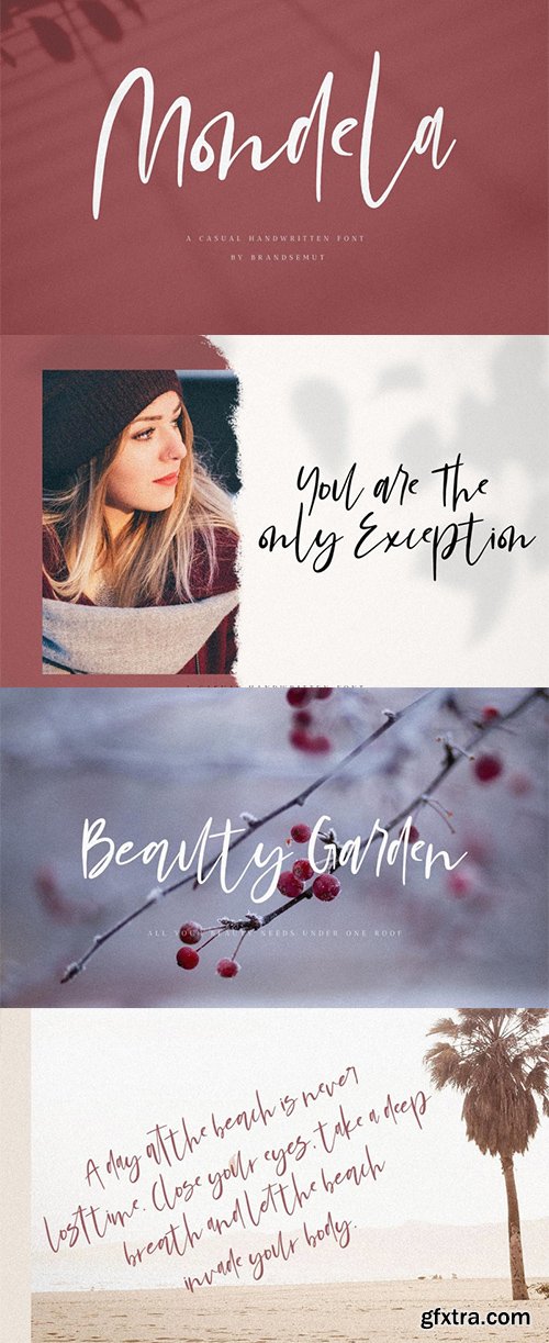 Mondela Handwritten Font Mondela Handwritten Font