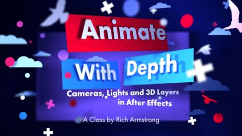 SkillShare - Animate with Depth: Cameras, Lights and 3D Layers in After Effects - 1835860820