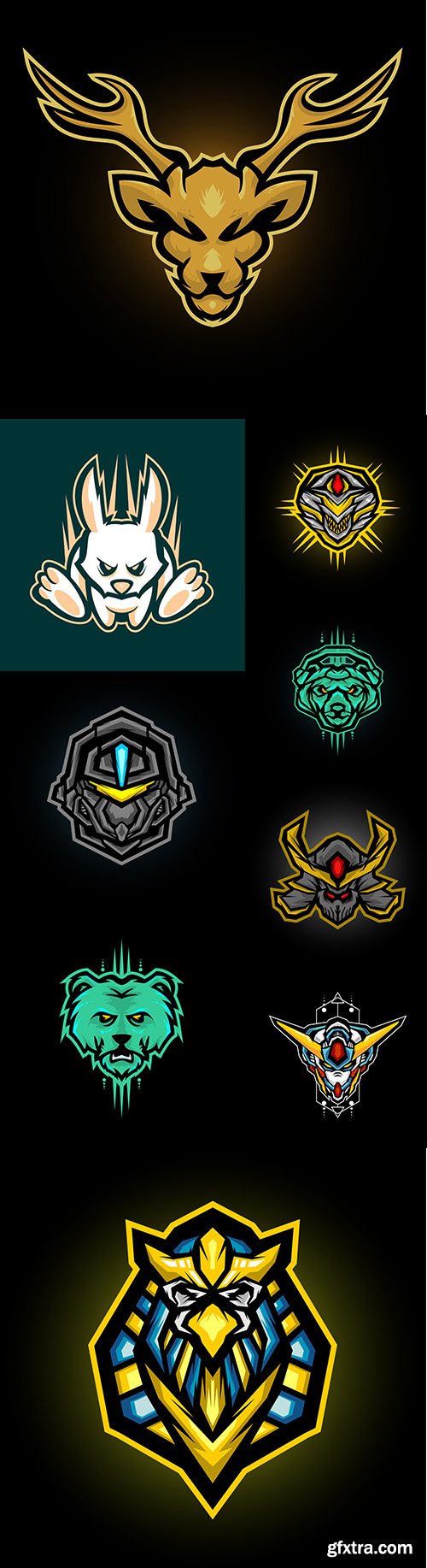 Vector Set of Animals Images Vector Set of Animals Images