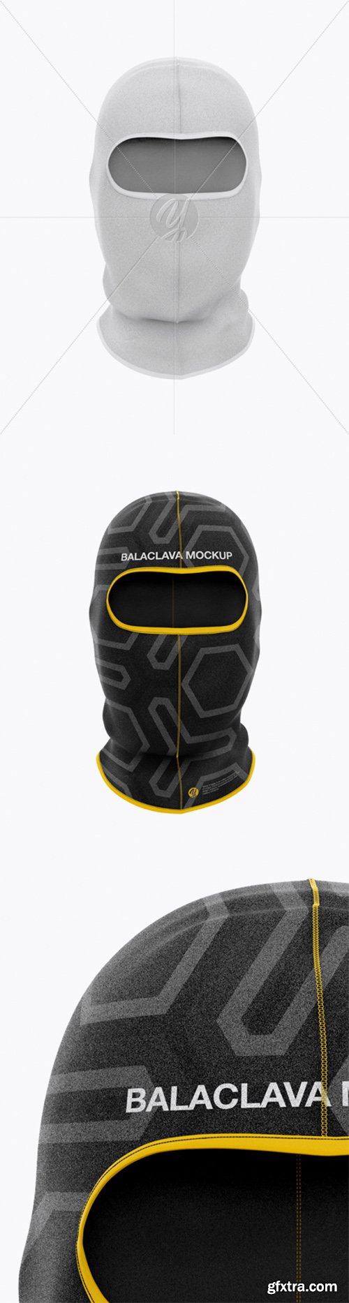 Balaclava Mockup - Front View 22509 Balaclava Mockup - Front View 22509