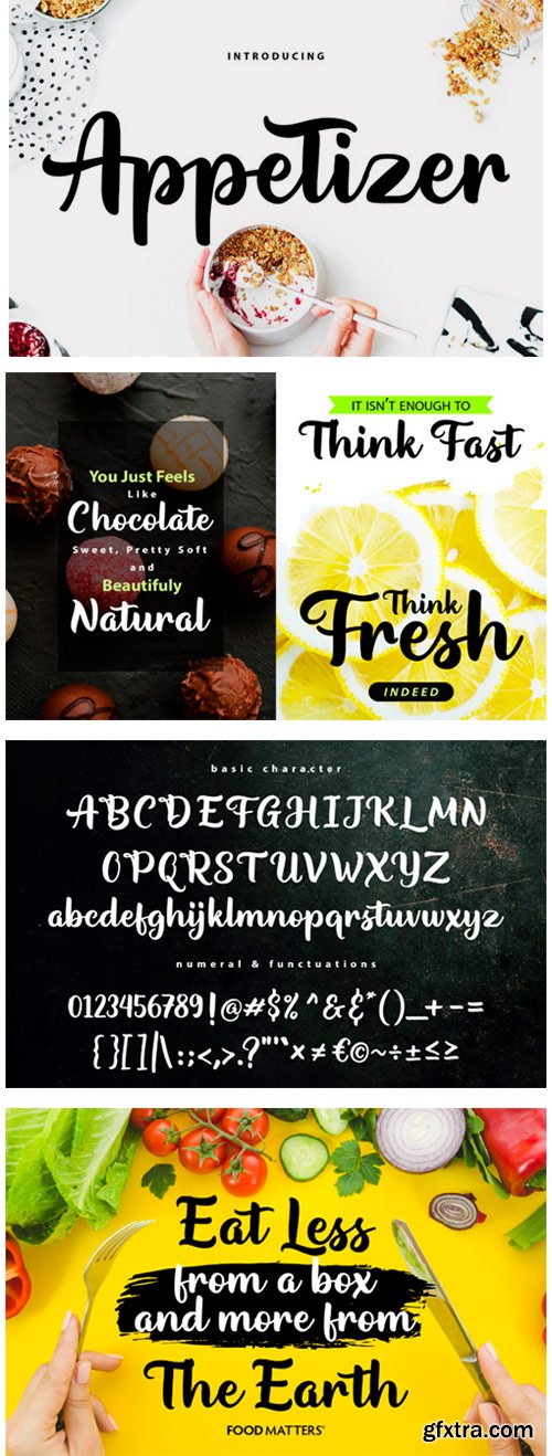 Appetizer Font Appetizer Font