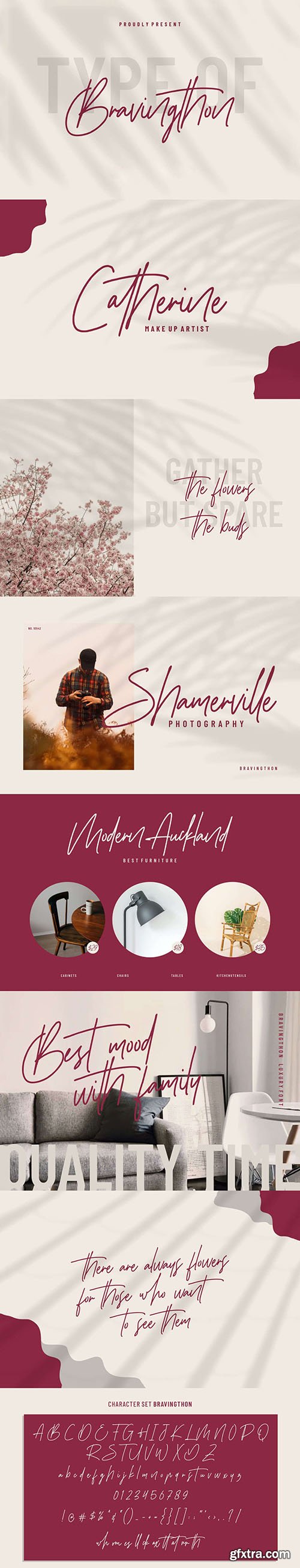 Bravingthon Signature Font Bravingthon Signature Font