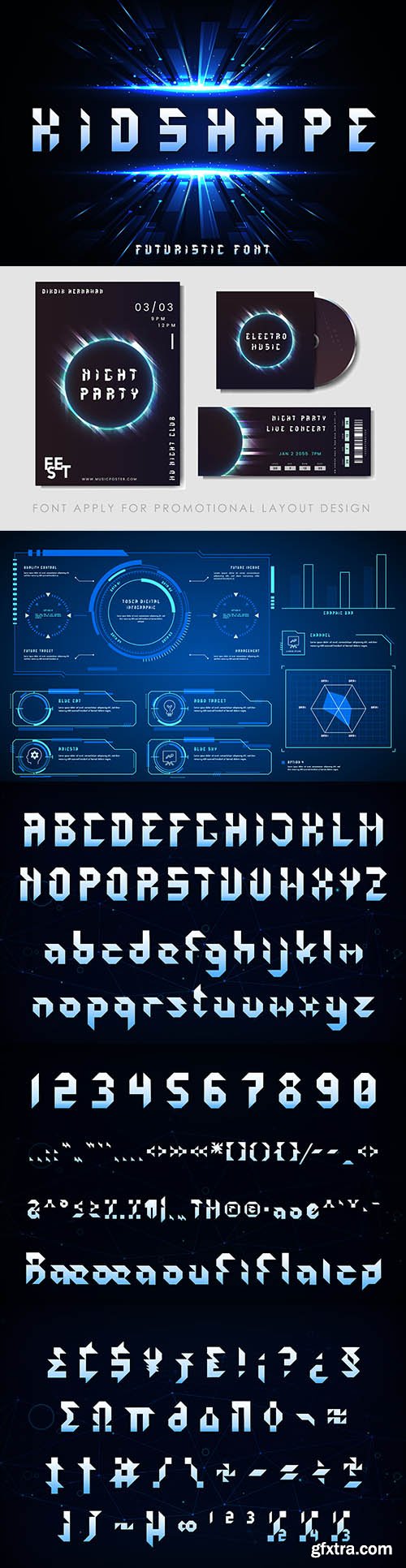 Kidshape Futuristic Display Font Kidshape Futuristic Display Font