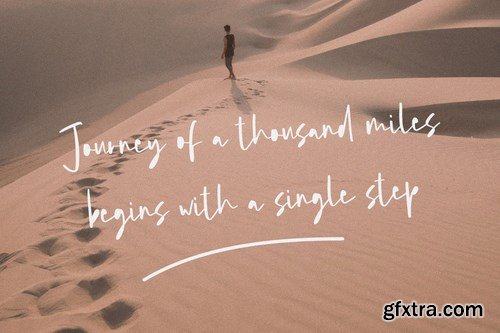 Blewah - A Handwriting Font