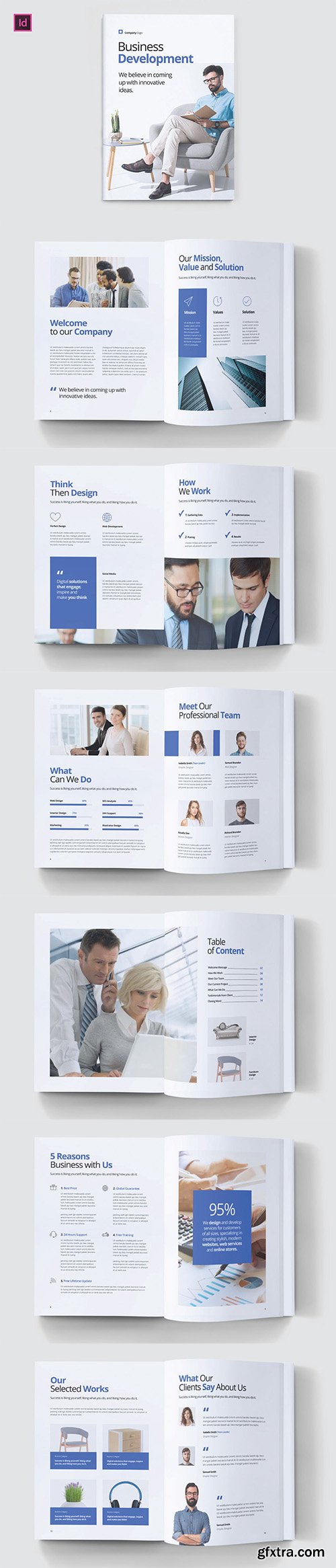 BUSINESS DEVELOPMENT - Brochure Template BUSINESS DEVELOPMENT - Brochure Template