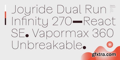 Magazine Grotesque Font Family