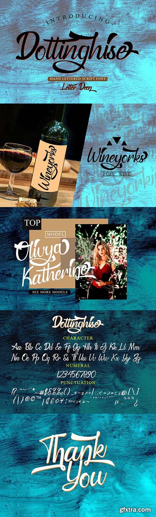 Dottinghise Script Font Dottinghise Script Font