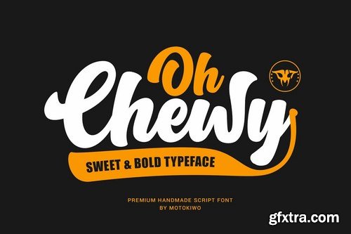 CM - Oh Chewy - Sweet &amp; Bold Script Font 4634527