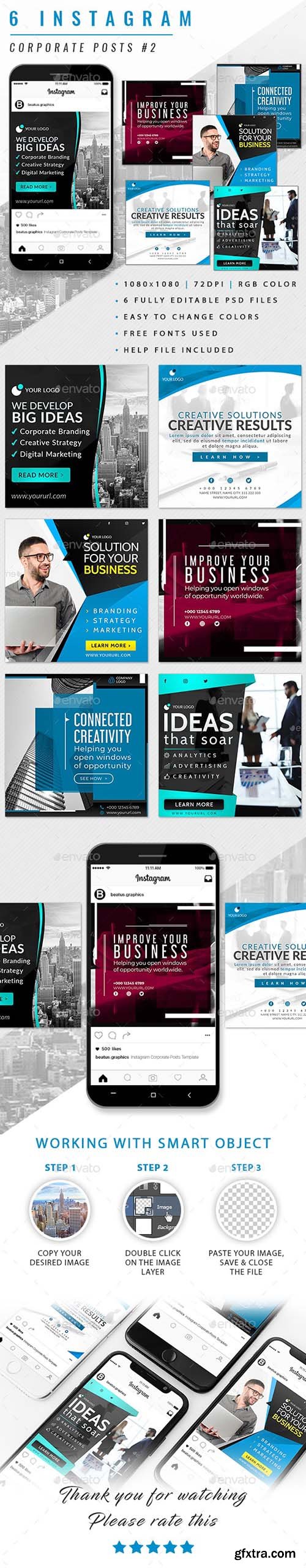 Graphicriver - Instagram Corporate Posts 25844240