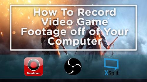 SkillShare - How To Record Videos Games On Your Computer - 1798720410