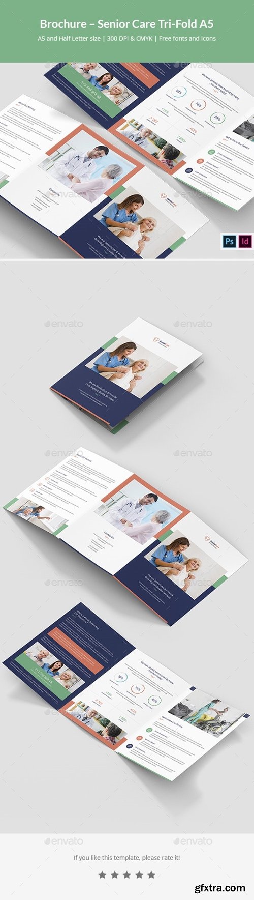 GraphicRiver - Brochure – Senior Care Tri-Fold A5 25834532