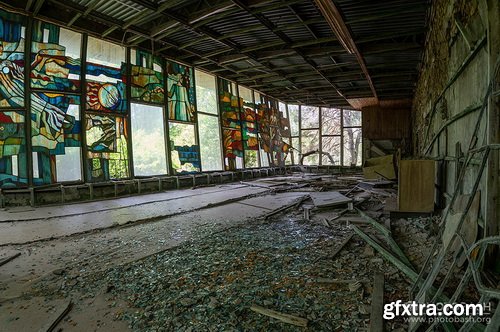 PhotoBash - PRIPYAT INTERIORS