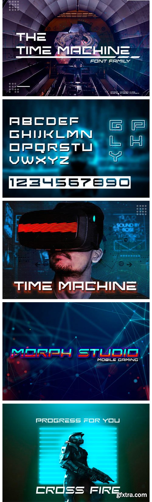 Time Machine Font