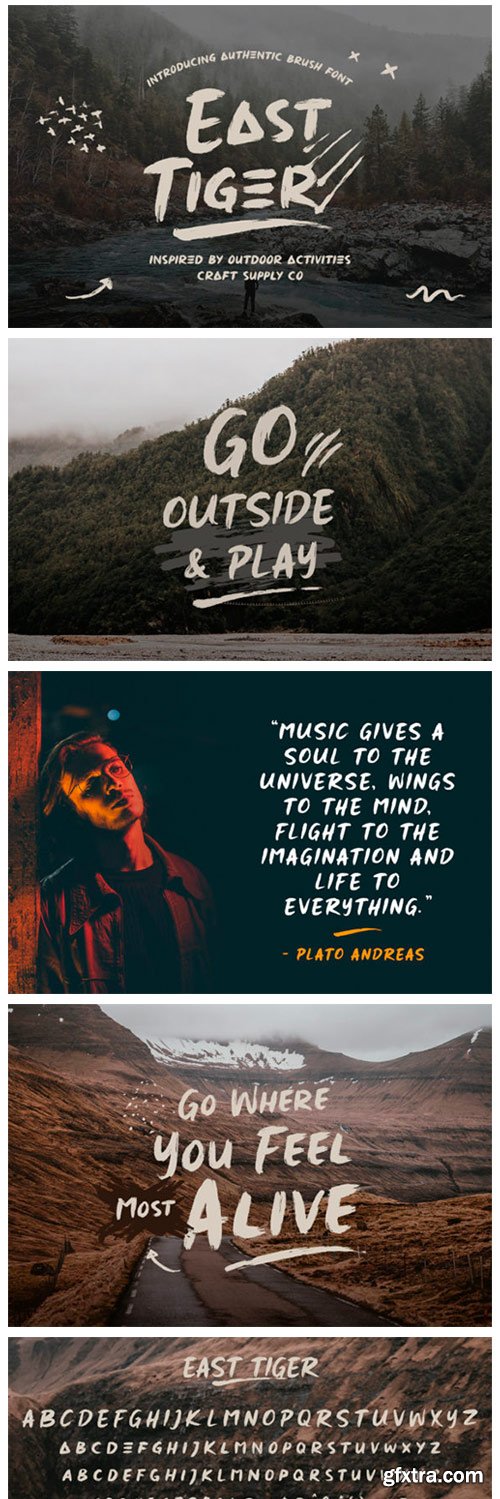 East Tiger Font East Tiger Font