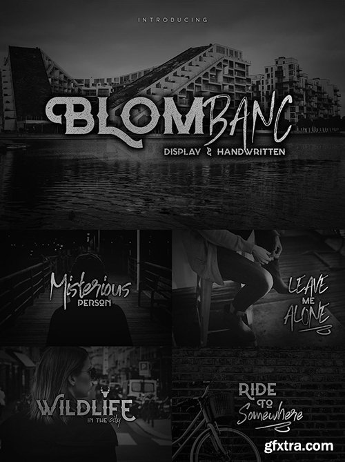 Blombanc Script Font Blombanc Script Font