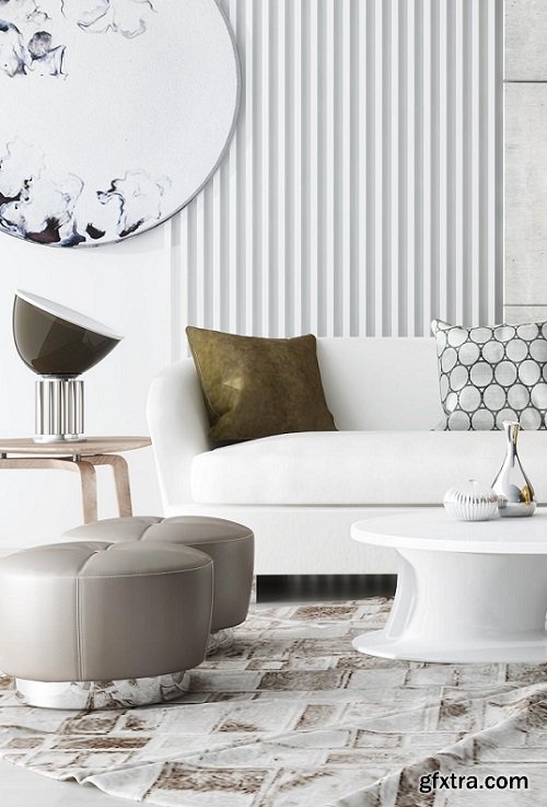 Post modern Livingroom 03