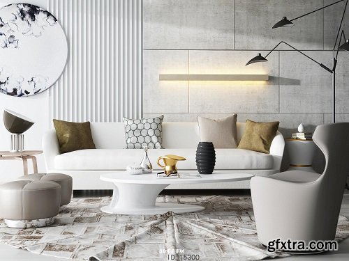 Post modern Livingroom 03