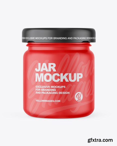 Matte Jar Mockup 56412