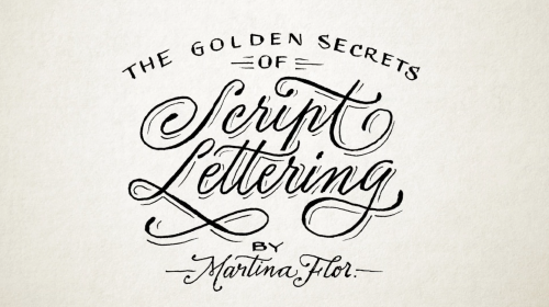 SkillShare - The Golden Secrets of Script Lettering: Find Inspiration In Your Handwriting - 1455285779