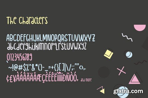 Happy Feet - Children Font Happy Feet - Children Font